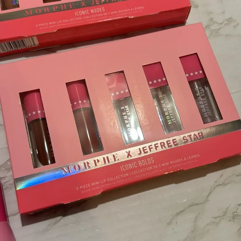 Jeffree Star morphe limited edition eyeshadow palette brushes lip gloss‎ spray